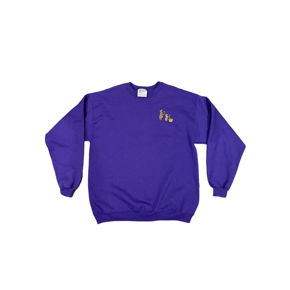 Vintage 1990’s Yogi Bear Embroidered Sweatshirt Size Large